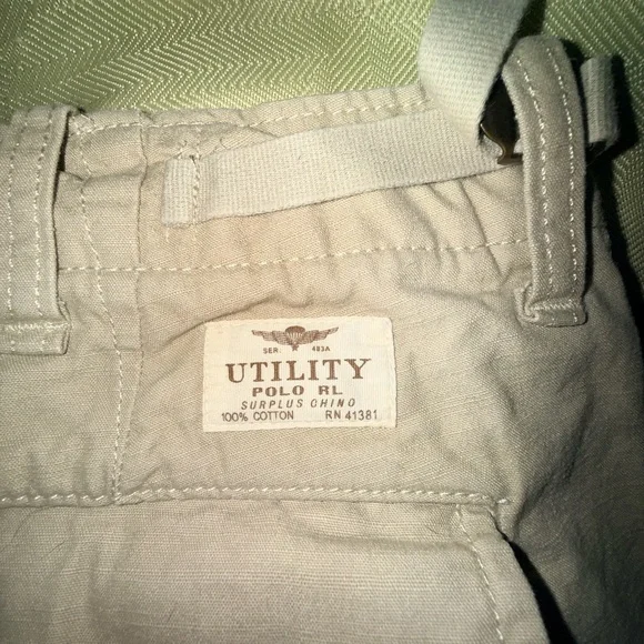 Polo by Ralph Lauren Tan Cargo Pants - Picture 3 of 4